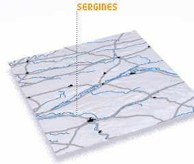 3d view of Sergines