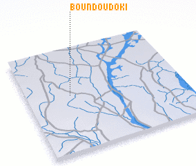 3d view of Boundou Doki