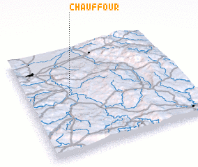 3d view of Chauffour