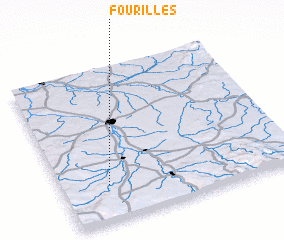 3d view of Fourilles