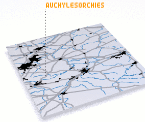 3d view of Auchy-lès-Orchies