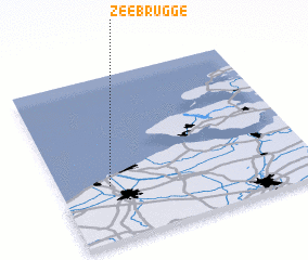 3d view of Zeebrugge