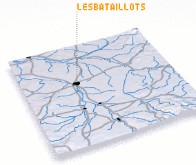 3d view of Les Bataillots