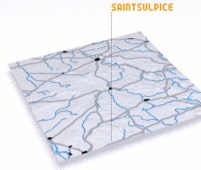 3d view of Saint-Sulpice