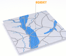 3d view of Agadey