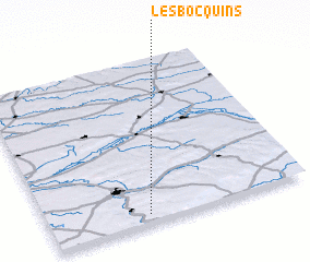 3d view of Les Bocquins