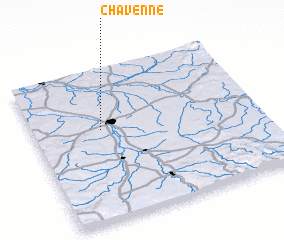 3d view of Chavenne