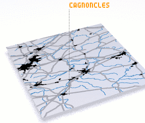 3d view of Cagnoncles