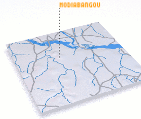 3d view of Modia-Bangou