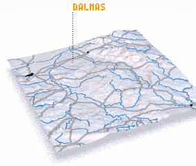 3d view of Dalmas