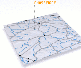 3d view of Chasseigne