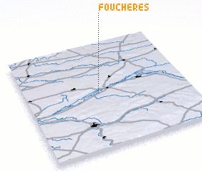 3d view of Fouchères