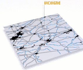 3d view of Vicoigne