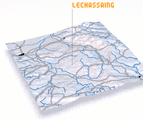 3d view of Le Chassaing