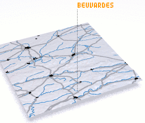 3d view of Beuvardes