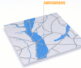 3d view of Gari Gandou