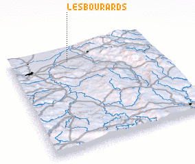 3d view of Les Bourards