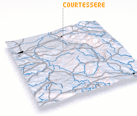 3d view of Courtessere