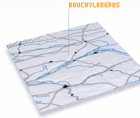 3d view of Bouchy-le-Repos