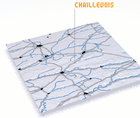 3d view of Chaillevois