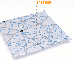 3d view of Tréteau