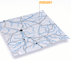 3d view of Périgny