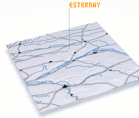 3d view of Esternay