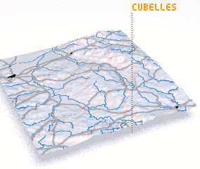 3d view of Cubelles