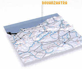 3d view of Douar Zaâtra