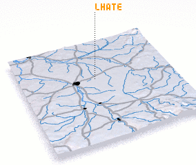 3d view of LʼHâte