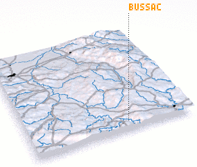 3d view of Bussac