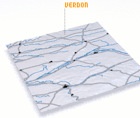 3d view of Verdon