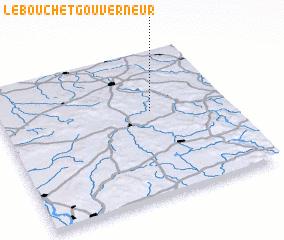 3d view of Le Bouchet-Gouverneur