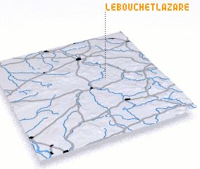 3d view of Le Bouchet-Lazare