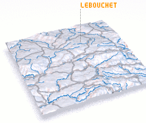 3d view of Le Bouchet