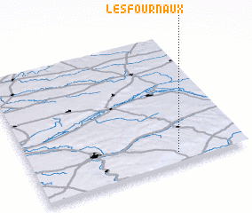 3d view of Les Fournaux