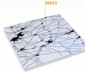 3d view of Monts