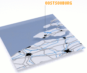 3d view of Oost-Souburg