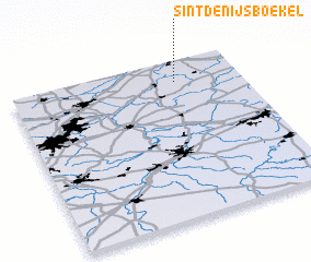 3d view of Sint-Denijs-Boekel