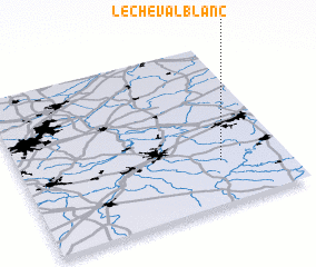 3d view of Le Cheval Blanc