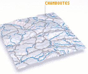 3d view of Chamboutes