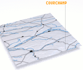 3d view of Courchamp