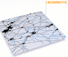 3d view of La Courbette