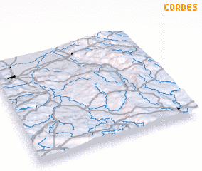 3d view of Cordes