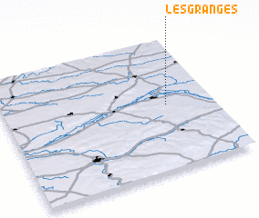 3d view of Les Granges