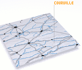 3d view of Courville