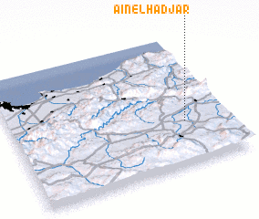 3d view of ʼAïn el Hadjar