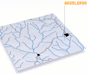 3d view of Akunlepon