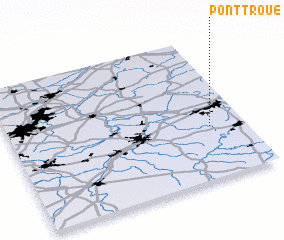 3d view of Pont Troué