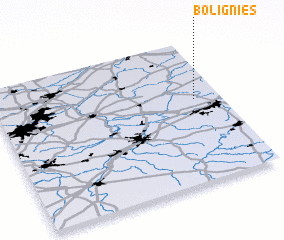 3d view of Bolignies